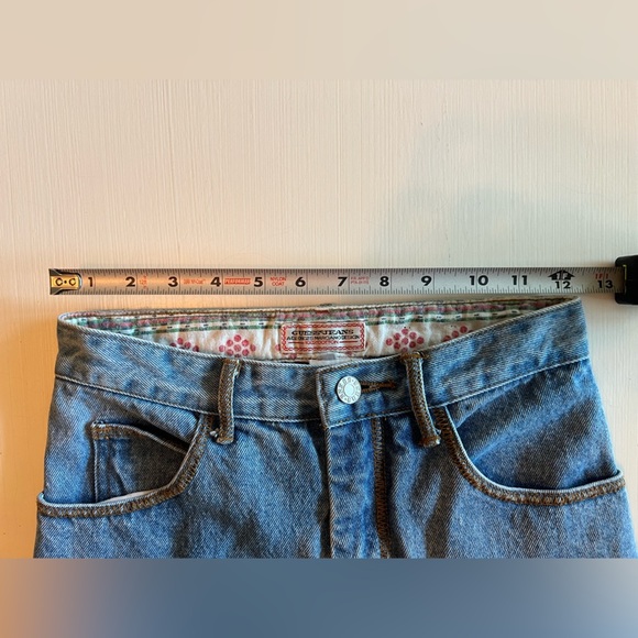 Rare Vintage Guess Jeans by Georges Marciano High Rise Tapered 10-124T Size 0 - Picture 11 of 16